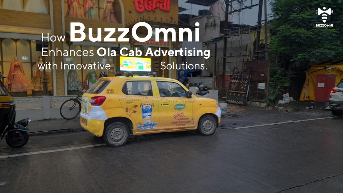 How BuzzOmni Enhances Ola Cab Advertising with Innovative Solutions