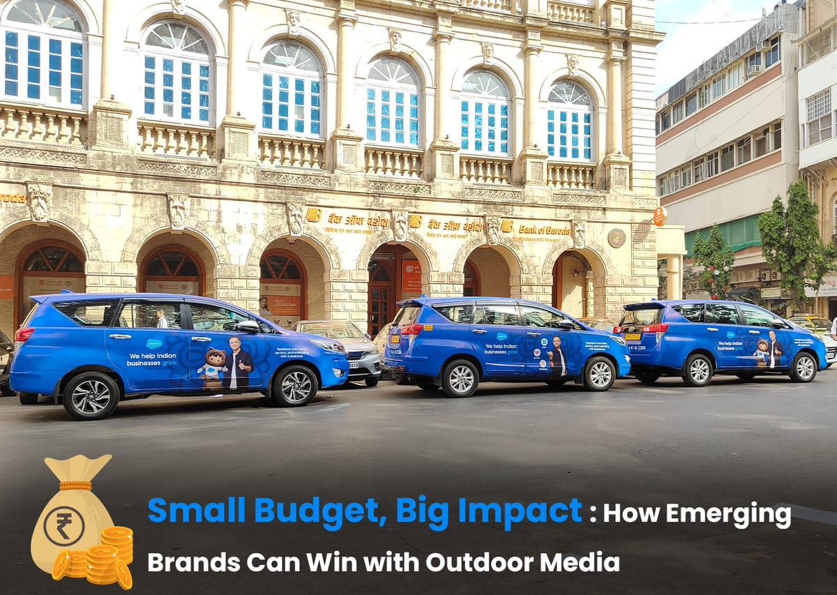 How Emerging Brands Win with Smart Outdoor Advertising