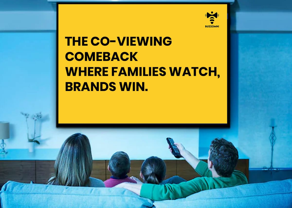 The Silent Comeback of Co-Viewing: Why Family TV Time Still Matters for Brands in 2025