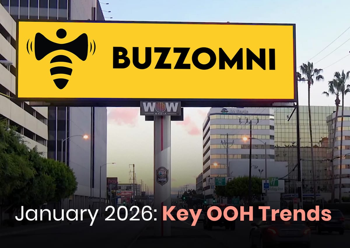 OOH Advertising Trends Shaping January 2026: From Immersion to Intelligent Mobility