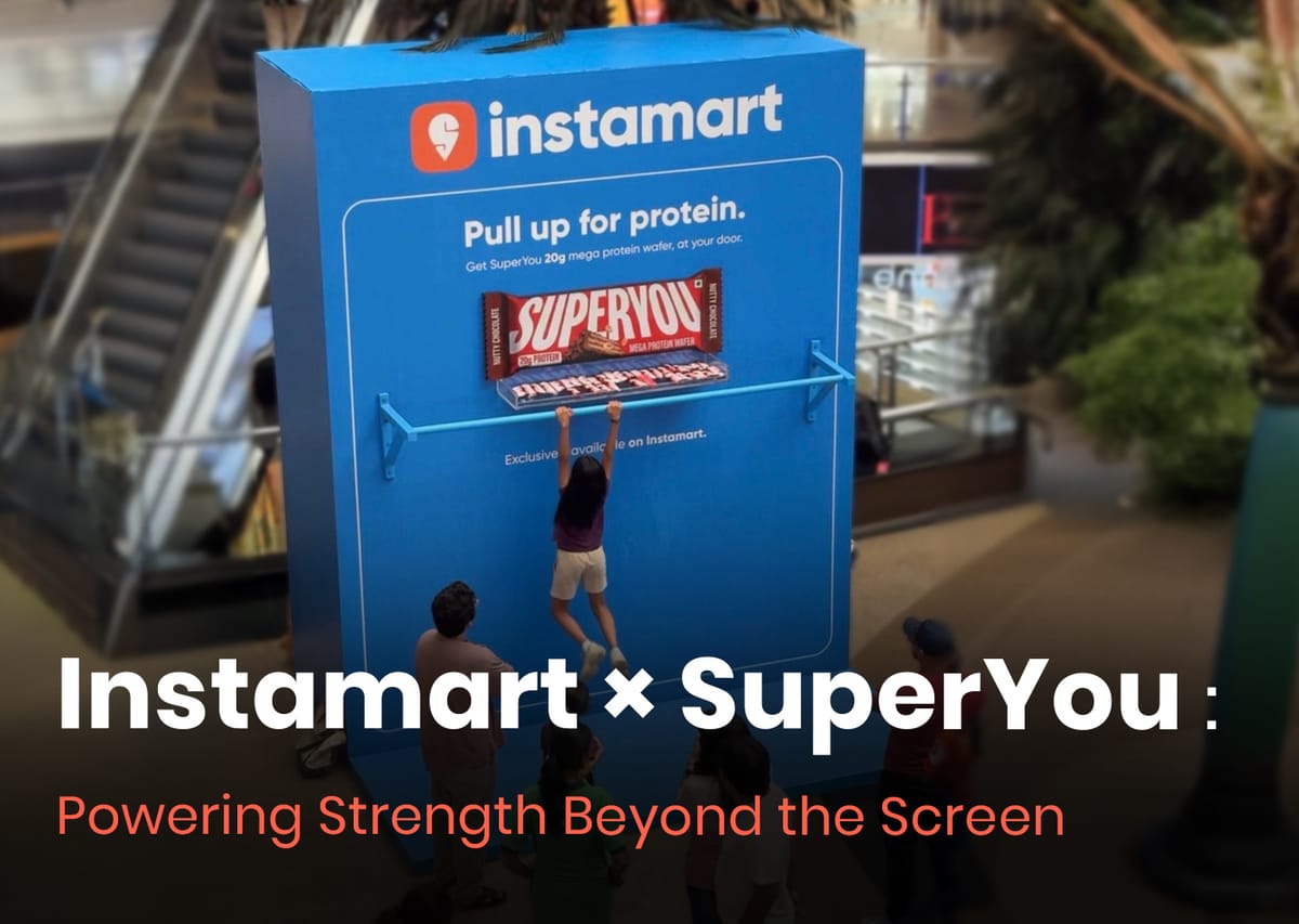 How Instamart & SuperYou Turned Quick Commerce Into an Experiential Fitness Moment