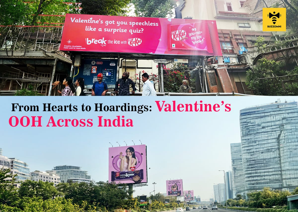 Valentine’s Day 2026 in India: OOH Campaigns That Are Turning Heads