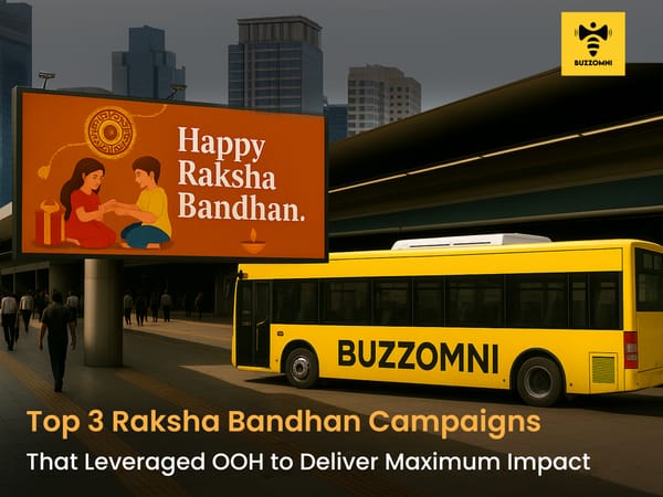 Buzzomni's take on how brands should leverage OOH during festive season.