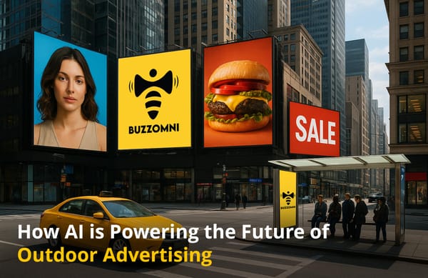 Outdoor advertising enhanced by AI for better targeting and impact