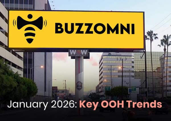 January OOH Trends by BuzzOmni